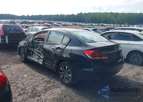 2014 Honda Civic Ex from USA, damaged, VIN 19XFB2F86EE057296